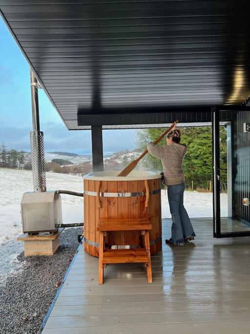 Vila Quirky, Luxury Hideaway Llanbrynmair Exteriér fotografie