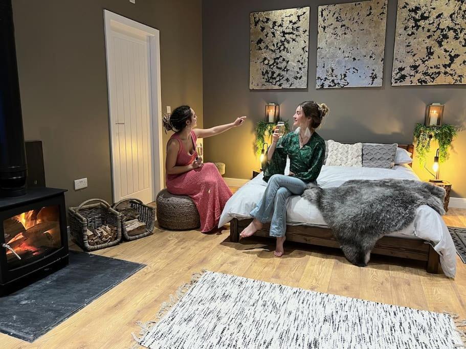 Vila Quirky, Luxury Hideaway Llanbrynmair Exteriér fotografie